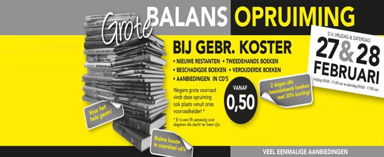 BALANS OPRUIMING BALANS OPRUIMING