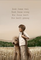 Zoek Jezus veel (jongen)
