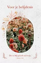 Wenskaart Voor je Belijdenis