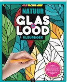 Glas-in-lood kleurboek natuur