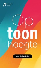 2025 / Op toonhoogte / Muziekboek