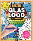 Glas in lood kleurboek Reizen