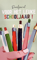 Notitieboekje voor de juf/meester