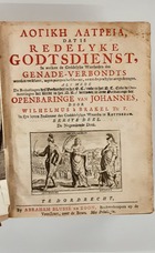 Redelyke Godtsdienst - 2 delen