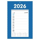 weeknotitiekalender op schild 2026